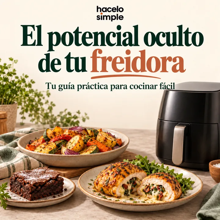 El potencial oculto de tu freidora, guía práctica para cocinar fácil